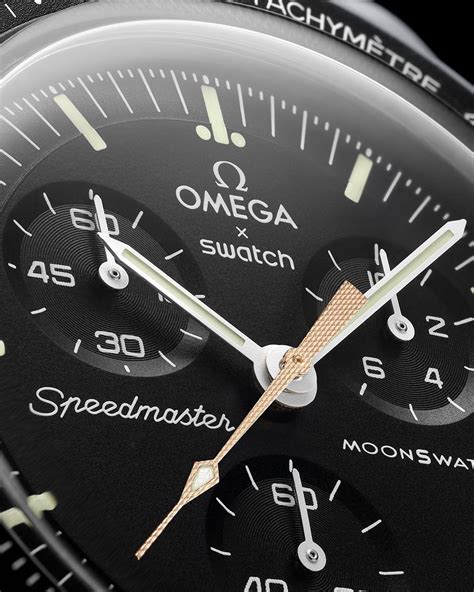 omega and swatch black release date.